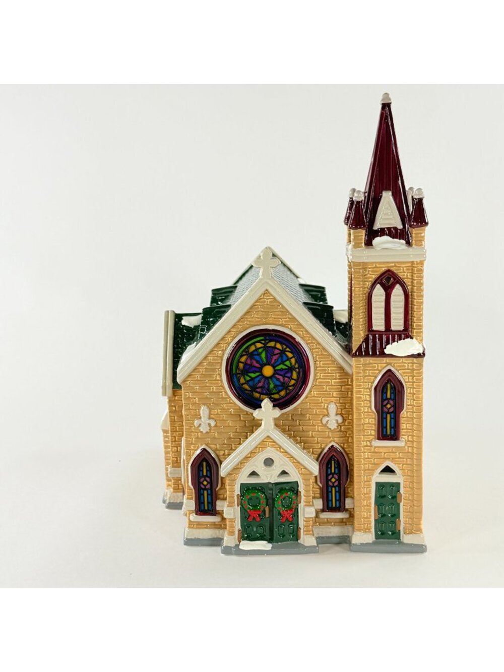 Dept 56 Mount Olivet Church 5442-9 Retired Snow Village Lighted Christmas